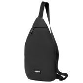 Рюкзак однолямочный HEIKKI SMOOTH (ХЕЙКИ), 2 отделения, черный, 35x20x8 см, 273918 за 683 ₽. Рюкзаки городские для старшеклассников и студентов.  Доставка по РФ. Без переплат!