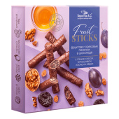 Конфеты шоколадные "Fruit Sticks" с черносливом и грецким орехом 175 г, БЕРЕСТОВ А.С., УТ-00031675 за 635 ₽. Конфеты в коробках.  Доставка по РФ. Без переплат!