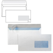 Конверты E65 (110х220 мм) ПРАВОЕ ОКНО, отрывная лента, 80 г/м2, КОМПЛЕКТ 1000 шт., внутренняя запечатка Е65.03СО за 3&nbsp;429 ₽. Конверты почтовые.  Доставка по РФ. Без переплат!