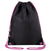 Мешок для обуви BRAUBERG плотный, карман на молнии, подкладка, 43х33 см, Neon Pink, 272428 за 253 ₽. Мешки для обуви.  Доставка по РФ. Без переплат!