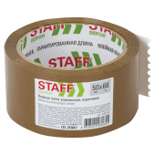 Клейкая лента 50 мм х 66 м упаковочная КОРИЧНЕВАЯ, толщина 40 микрон, STAFF, 440159 за 71 ₽. Упаковочные клейкие ленты.  Доставка по РФ. Без переплат!