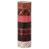 Клейкие WASHI-ленты для декора ОТТЕНКИ КРАСНОГО, 15 мм х 3 м, 7 цветов, рисовая бумага, ОСТРОВ СОКРОВИЩ, 661705 за 79 ₽. Декоративные клейкие ленты.  Доставка по РФ. Без переплат!