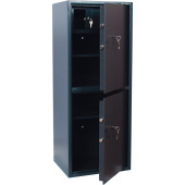 Сейф BRABIX "КМ-1200Т/2", 1200х475х400 мм, 76 кг, 2 отделения, ключевой замок, трейзер, крепление к стене, 291170 за 41&nbsp;331 ₽. Сейфы мебельные, офисные.  Доставка по РФ. Без переплат!