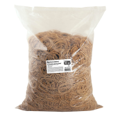 Резинки банковские универсальные диаметром 60 мм, BRAUBERG 10 кг, натуральный цвет, натуральный каучук, 440100 за 9&nbsp;288 ₽. Резинки для денег.  Доставка по РФ. Без переплат!