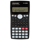 Калькулятор инженерный CROMEX (КРОМЕКС) CX-401BK (155х80 мм), 401 функция, 10+2 разрядов, черный, 273833 за 760 ₽. Калькуляторы инженерные.  Доставка по РФ. Без переплат!
