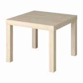 Стол журнальный "Лайк" аналог IKEA (550х550х440 мм), дуб светлый за 2 849 ₽. Столы журнальные и сервировочные. Доставка по РФ. Без переплат!