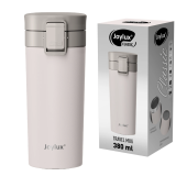 Термокружка 380 мл JOYLUX (ДЖОЙЛЮКС) CLASSIC, нержавеющая сталь SUS304, белый матовый, 700271 за 686 ₽. Термокружки.  Доставка по РФ. Без переплат!