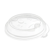 Крышка с питейником для бумажного стакана, диаметр 90 мм, глянцевая, прозрачная, полипропилен, ВЗЛП, 3001П за 3 ₽. Крышки для стаканов.  Доставка по РФ. Без переплат!