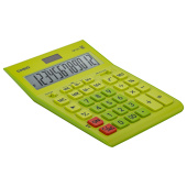Калькулятор настольный CASIO GR-12С-GN (210х155 мм), 12 разрядов, двойное питание, САЛАТОВЫЙ, GR-12C-GN-W-EP за 1 832 ₽. Калькуляторы настольные.  Доставка по РФ. Без переплат!