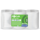 Бумага туалетная 200 м, FOCUS (система Т2) Eco Jumbo, 1 слой, цвет белый, КОМПЛЕКТ 12 рулонов, 5050784 за 1&nbsp;885 ₽. Туалетная бумага профессиональная.  Доставка по РФ. Без переплат!