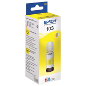 Чернила EPSON 103 (C13T00S44A) для СНПЧ EPSON L3100/L3101/L3110/L3150/L3151/L1110, желтые, ОРИГИНАЛЬНЫЕ за 1 971 ₽. Чернила для струйных принтеров и МФУ.  Доставка по РФ. Без переплат!