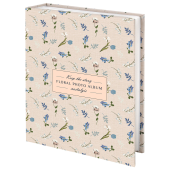 Фотоальбом BRAUBERG "Vintage flowers" на 200 фото 10х15 см, твердая обложка, 391428 за 361 ₽. Фотоальбомы.  Доставка по РФ. Без переплат!