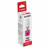 Чернила CANON (GI-40M) для СНПЧ Pixma G5040/G6040, пурпурные, ресурс 7700 страниц, оригинальные, 3401C001 за 2&nbsp;080 ₽. Чернила для струйных принтеров и МФУ.  Доставка по РФ. Без переплат!