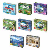 Игра настольная МЕМО 50 карточек, АССОРТИ 8 сюжетов, НИ, 67875, 7203 за 205 ₽. Настольные игры.  Доставка по РФ. Без переплат!