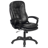 Кресло офисное BRABIX PREMIUM "Omega EX-589", экокожа, черное, 532094 за 15 655 ₽. Кресла для руководителей. Доставка по РФ. Без переплат!