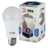 Лампа светодиодная ЭРА STD, 15 (130) Вт, цоколь E27, груша, нейтральный белый свет, 25000 ч., LED A60-15W-840-E27, Б0033183 за 158 ₽. Лампы светодиодные.  Доставка по РФ. Без переплат!