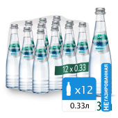 Вода негазированная минеральная ЧЕРНОГОЛОВКА, 0,33 л, стеклянная бутылка за 70 ₽. Минеральная и питьевая вода.  Доставка по РФ. Без переплат!