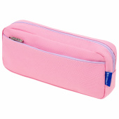 Пенал мягкий BRAUBERG PASTEL, 2 отделения, розовый, 21х9,5х5 см, 272276 за 285 ₽. Пеналы мягкие.  Доставка по РФ. Без переплат!