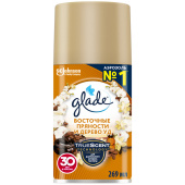 Сменный баллон 269 мл, GLADE "Восточные пряности и дерево уд" для автоматических освежителей, 864985 за 597 ₽. Сменные баллоны аэрозольные.  Доставка по РФ. Без переплат!