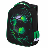 Ранец BRAUBERG KIDS START, 1 отделение, 2 кармана, "Green ball", 35х26х13 см, 272092 за 3 068 ₽. Ранцы для начальной школы.  Доставка по РФ. Без переплат!