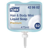 Картридж с жидким мылом-гелем одноразовый TORK (Система S2) Premium, 0,475 л, 420602 за 970 ₽. Картриджи с жидким мылом и мылом-пеной.  Доставка по РФ. Без переплат!