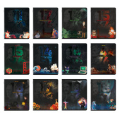 Тетради предметные, КОМПЛЕКТ 12 ПРЕДМЕТОВ, 48 л., TWIN лак, BRAUBERG "ДАТЫ", 405173 за 543 ₽. Тетради предметные.  Доставка по РФ. Без переплат!