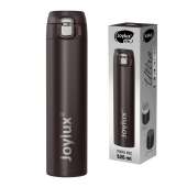 Термокружка 520 мл JOYLUX (ДЖОЙЛЮКС) ULTRA BROWN, нержавеющая сталь SUS304, коричневый матовый, 700279 за 685 ₽. Термокружки.  Доставка по РФ. Без переплат!