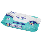 Антисептические салфетки влажные 50 штук SMART MEDICAL, без спирта, крышка-клапан, 72034 за 152 ₽. Салфетки дезинфицирующие.  Доставка по РФ. Без переплат!
