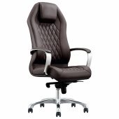 Кресло BRABIX PREMIUM "Aurus EX-705", мультиблок, алюминий, экокожа, коричневое, 532929 за 33&nbsp;259 ₽. Кресла современного дизайна.  Доставка по РФ. Без переплат!