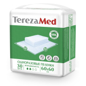 Пеленки 60х60 см, TEREZAMED "Normal", КОМПЛЕКТ 30 шт., впитывающие, одноразовые, 50305 за 649 ₽. Пеленки.  Доставка по РФ. Без переплат!