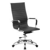 Кресло офисное BRABIX "Energy EX-509", экокожа, хром, черное, 530862 за 20 057 ₽. Кресла для руководителей.  Доставка по РФ. Без переплат!