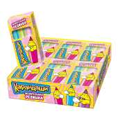 Жевательная резинка "Карандаши", 15 г, КАНДИ КЛАБ, GUM024-1 за 22 ₽. Жевательные резинки.  Доставка по РФ. Без переплат!
