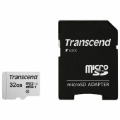 Карта памяти microSDHC 32 GB TRANSCEND UHS-I U3, 95 Мб/сек (class 10), адаптер, TS32GUSD300S-A за 2&nbsp;920 ₽. Карты памяти.  Доставка по РФ. Без переплат!