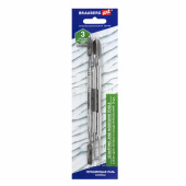 Стеки для лепки и моделирования металлические НАБОР 3 шт., BRAUBERG ART CLASSIC, 271170 за 386 ₽. Вспомогательные инструменты для художников.  Доставка по РФ. Без переплат!