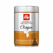 Кофе в зернах ILLY "Etiopia" ИТАЛИЯ, 250 г, в жестяной банке, арабика 100%, ИТАЛИЯ, 7004 за 1&nbsp;788 ₽. Кофе зерновой.  Доставка по РФ. Без переплат!