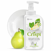 Средство для мытья посуды, овощей, фруктов эко-пенка 550 мл, CRISPI by GRASS "Груша и базилик", 14254, 125455 за 313 ₽. Средства для мытья посуды.  Доставка по РФ. Без переплат!
