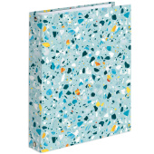 Тетрадь на кольцах А5 (175х215 мм), 120 листов, твердый картон, клетка, BRAUBERG, Абстракция, 404077 за 239 ₽. Тетради на кольцах.  Доставка по РФ. Без переплат!