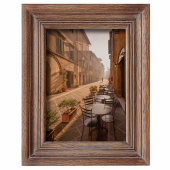 Рамка из мангового дерева BRAUBERG LOFT EL CLASICO, фото 13х18 см, стекло, 19х24 см, 391286 за 691 ₽. Рамки для дипломов, сертификатов, грамот, фотографий.  Доставка по РФ. Без переплат!