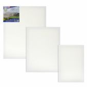 Холсты на подрамнике BRAUBERG ART CLASSIC, НАБОР 3 шт., 380 г/м2, 100% хлопок, среднее зерно, 191655 за 862 ₽. Холсты на подрамнике.  Доставка по РФ. Без переплат!