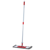 Швабра КОМПЛЕКТ черенок 75-130 см + флаундер 50 см + МОП микрофибра СИНЕЛЬ (ТИП К), PERKLIN (ПЕРКЛИН), 700983 за 1&nbsp;184 ₽. Швабры для пола.  Доставка по РФ. Без переплат!