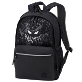 Рюкзак BRAUBERG FASHION CITY универсальный, 2 отделения, "Horror", черный, 46х31х15 см, 271672 за 2 655 ₽. Рюкзаки городские для старшеклассников и студентов.  Доставка по РФ. Без переплат!