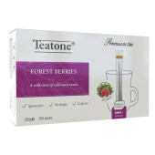 Чай TEATONE фруктовый со вкусом лесных ягод, 100 стиков по 2 г, 1257 за 1 467 ₽. Чай пакетированный.  Доставка по РФ. Без переплат!