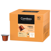 Кофе в капсулах 80 порций для Nespresso, COFFESSO "Crema Delicato", арабика 100%, 101737 за 3&nbsp;032 ₽. Кофе и какао в капсулах.  Доставка по РФ. Без переплат!