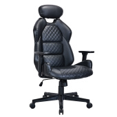 Кресло BRABIX PREMIUM "Tokyo EX-595", регулируемый подголовник, рециклированная кожа, черное, 532975 за 24&nbsp;013 ₽. Кресла современного дизайна.  Доставка по РФ. Без переплат!