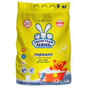 Стиральный порошок для всех типов стирки 9 кг, УШАСТЫЙ НЯНЬ, 10168, 01016 за 2&nbsp;342 ₽. Стиральные порошки для детского белья.  Доставка по РФ. Без переплат!