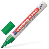 Маркер-краска лаковый (paint marker) EDDING 8750, ЗЕЛЕНЫЙ, 2-4 мм, круглый наконечник, алюминиевый корпус, Е-8750/4 за 834 ₽. Маркеры-краски лаковые.  Доставка по РФ. Без переплат!