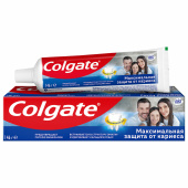 Зубная паста 100 мл COLGATE "Свежая мята", защита от кариеса, с фторидом и кальцием, 7891024149102 за 173 ₽. Зубные пасты.  Доставка по РФ. Без переплат!