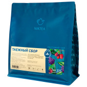 Чай листовой NIKTEA "Таежный сбор" черный со вкусом лесных ягод, 250 г, TNIKTE-L00001 за 1 941 ₽. Чай листовой.  Доставка по РФ. Без переплат!