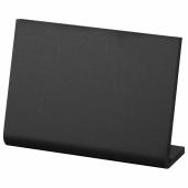 Ценник L-образный для мелового маркера A6 (10,5x14,8 см), КОМПЛЕКТ 10 шт., ПВХ, ЧЕРНЫЙ, BRAUBERG, 291295 за 943 ₽. Меловые ценники и таблички.  Доставка по РФ. Без переплат!