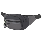 Сумка на пояс HEIKKI PROMPT (ХЕЙКИ), 2 отделения, регулируемый ремень, карман-антивор, черная, 37х14х5 см, 273928 за 427 ₽. Сумки на пояс.  Доставка по РФ. Без переплат!